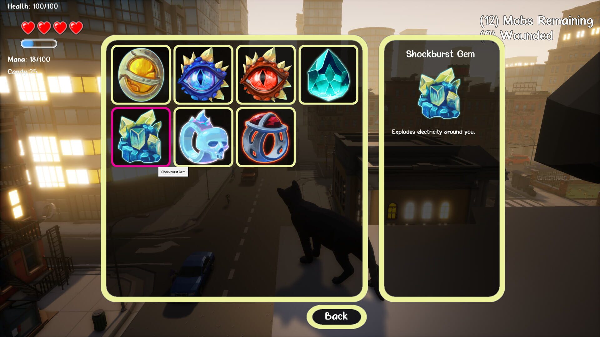 Screenshot for Cat Saves Halloween
