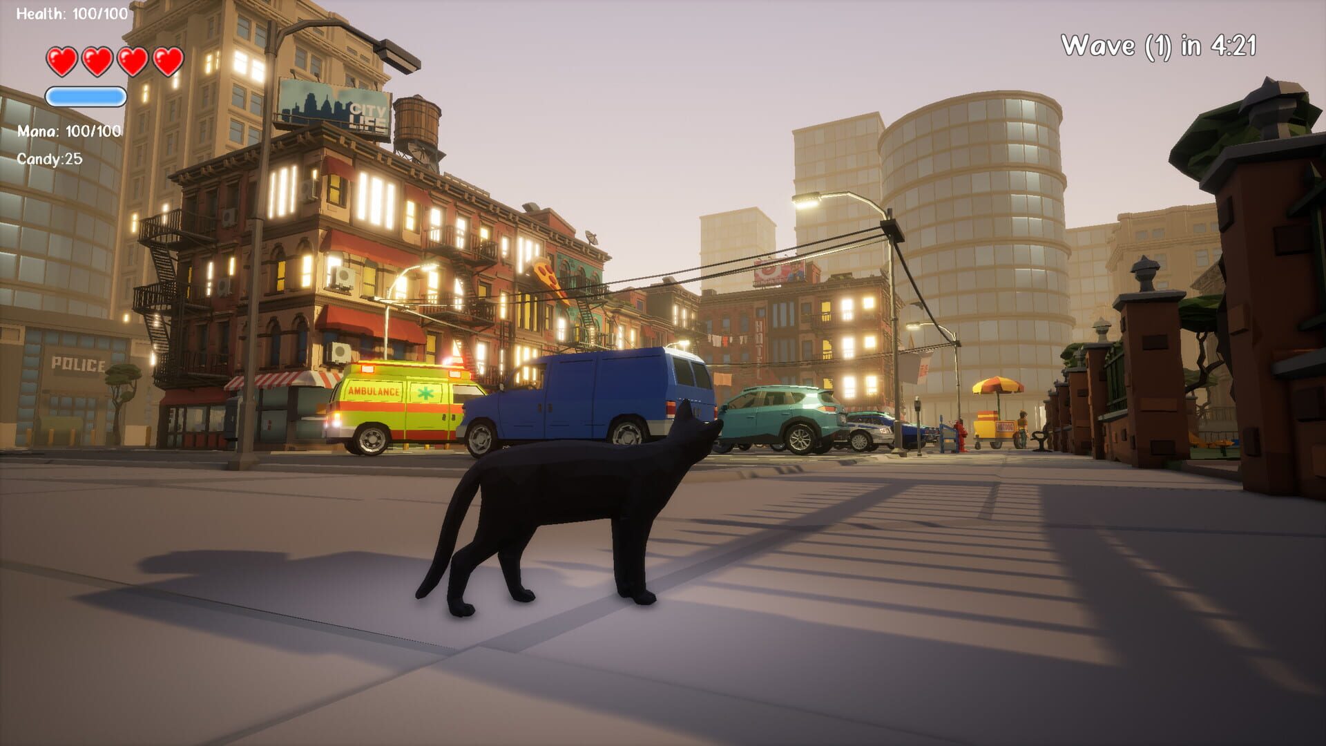 Screenshot for Cat Saves Halloween