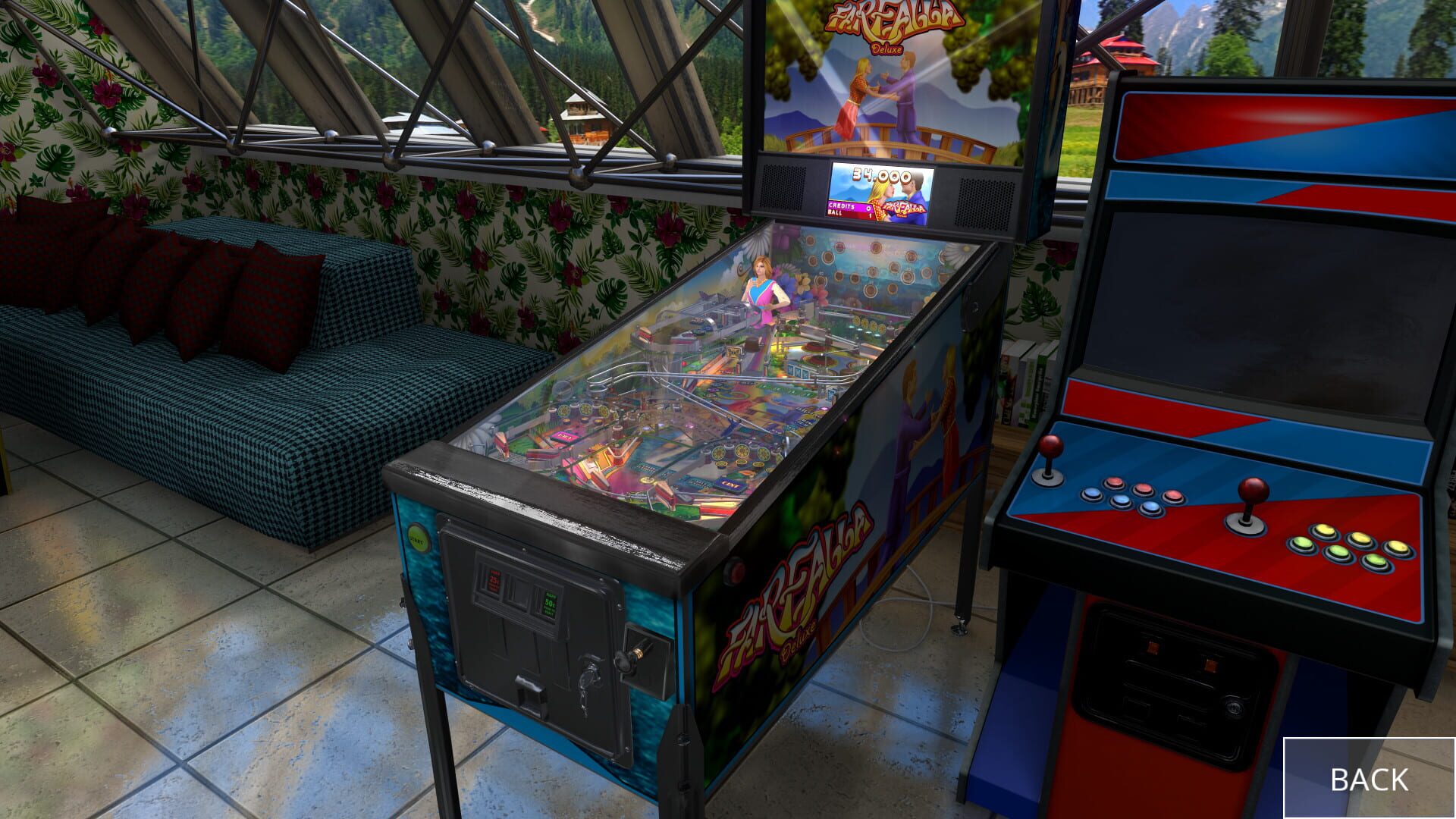 Screenshot for Zaccaria Pinball: Farfalla Deluxe Pinball Table