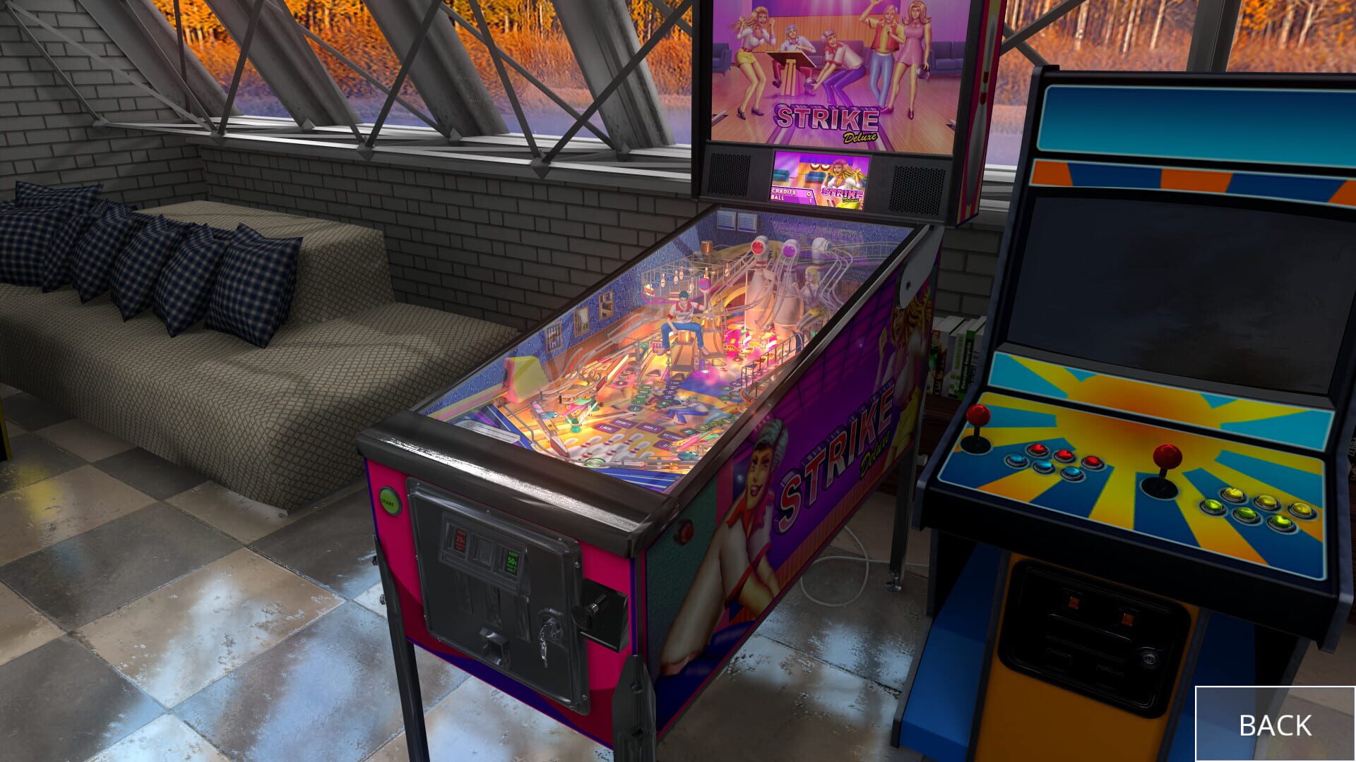 Screenshot for Zaccaria Pinball: Strike Deluxe Pinball Table