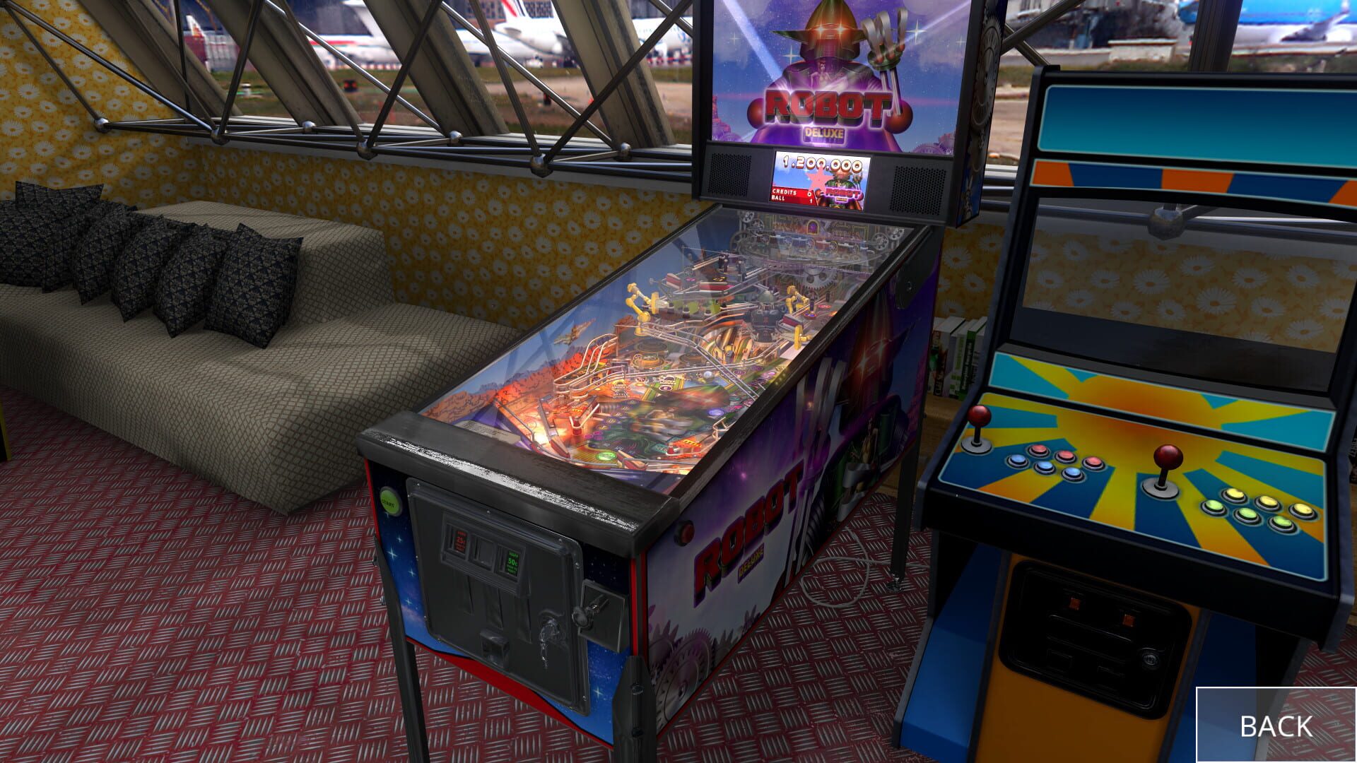 Screenshot for Zaccaria Pinball: Robot Deluxe Pinball Table