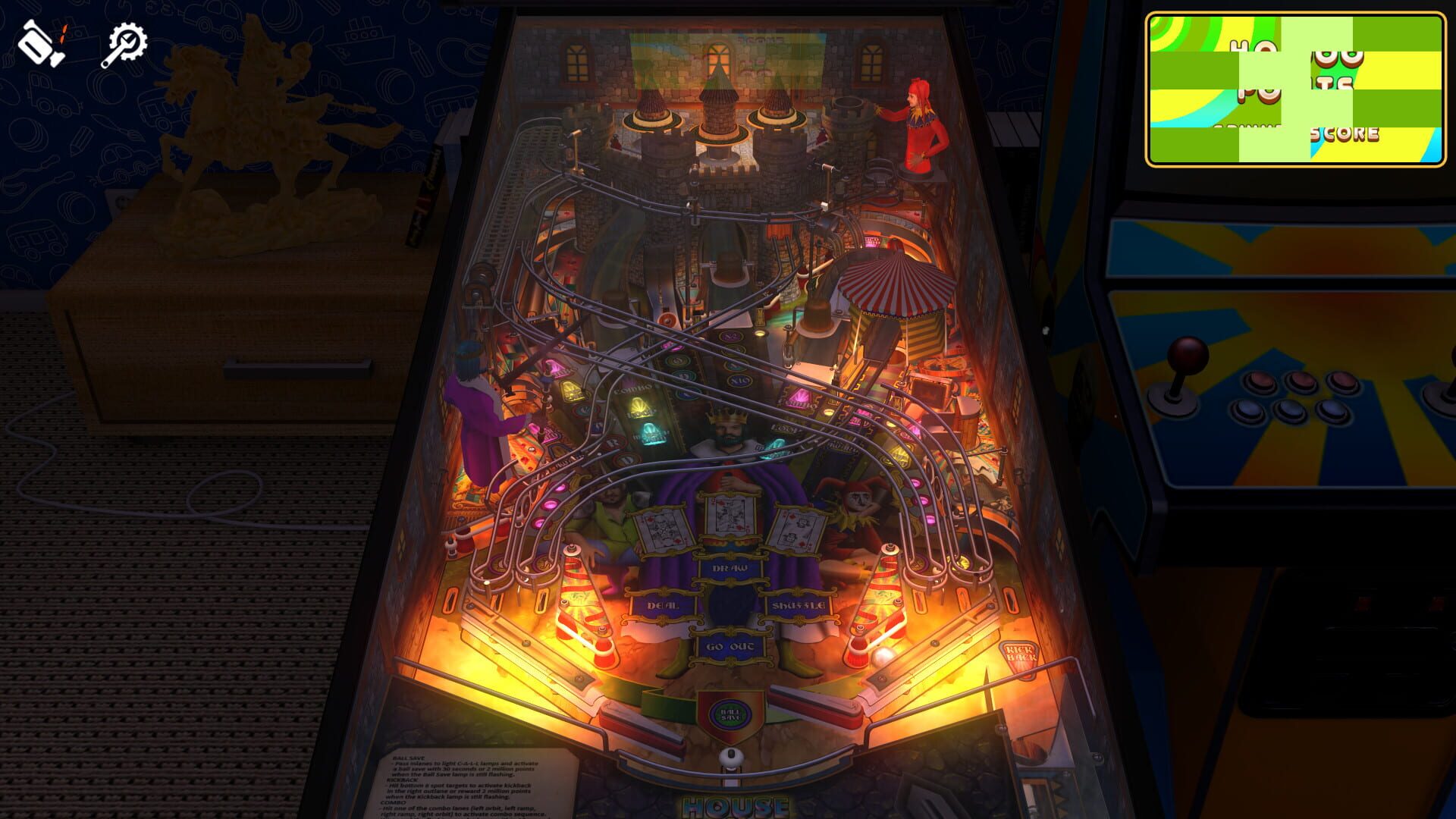 Screenshot for Zaccaria Pinball: House of Diamonds Deluxe Pinball Table