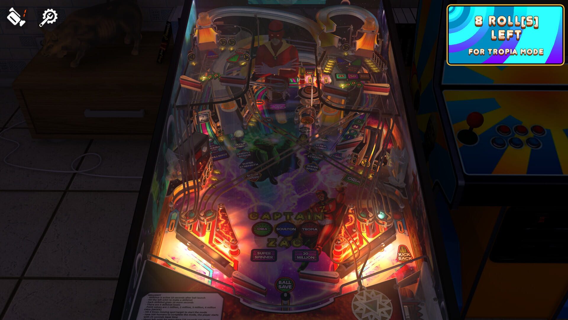 Screenshot for Zaccaria Pinball: Universe Deluxe Pinball Table