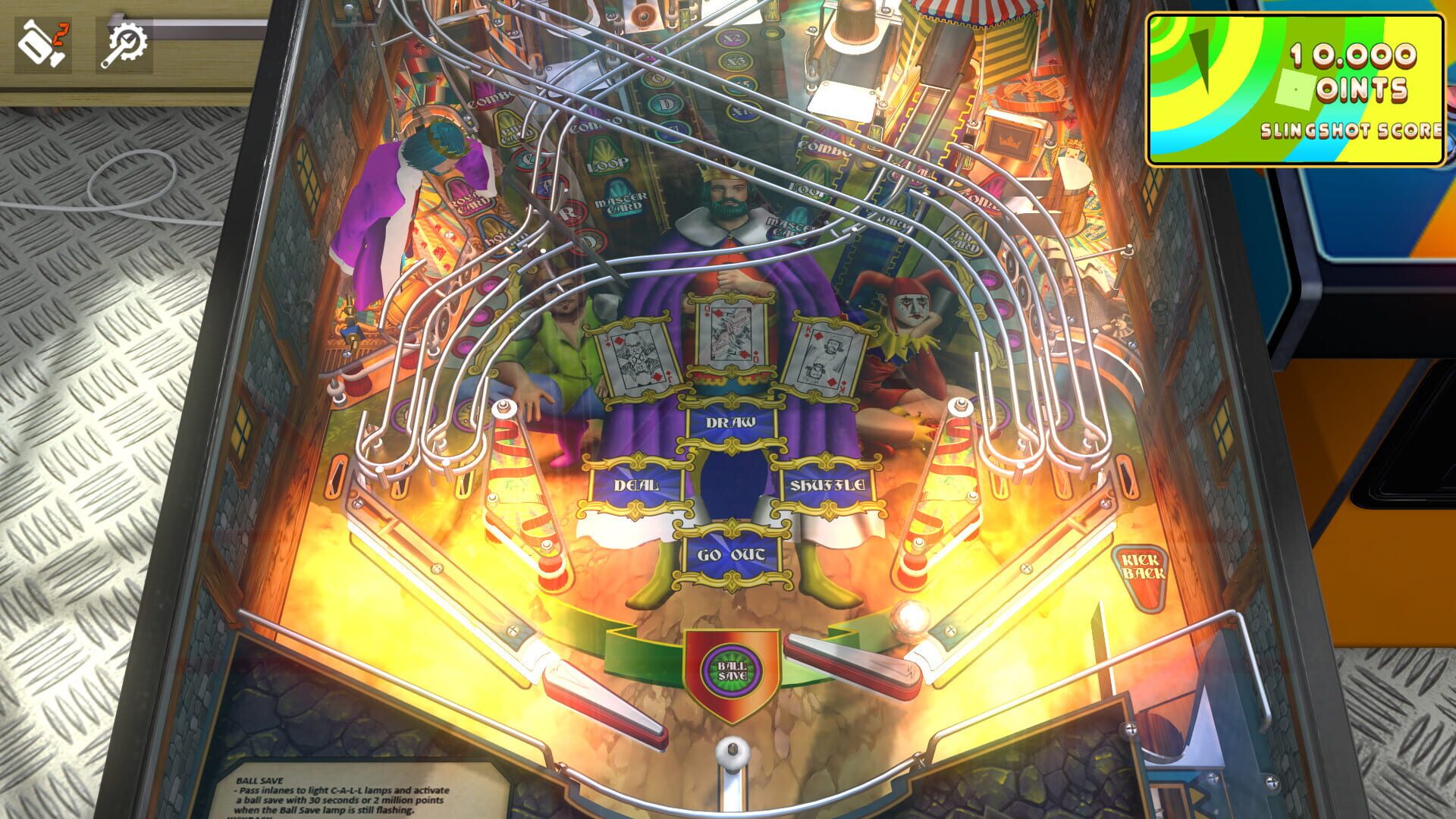 Screenshot for Zaccaria Pinball: House of Diamonds Deluxe Pinball Table