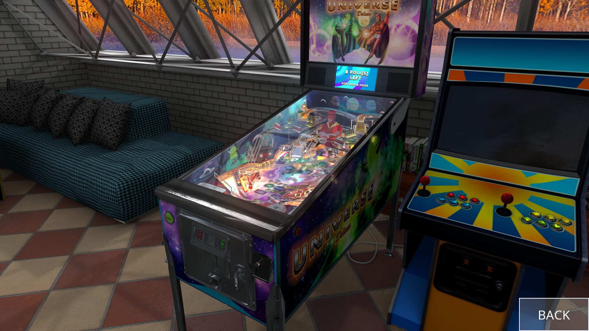 Screenshot for Zaccaria Pinball: Universe Deluxe Pinball Table