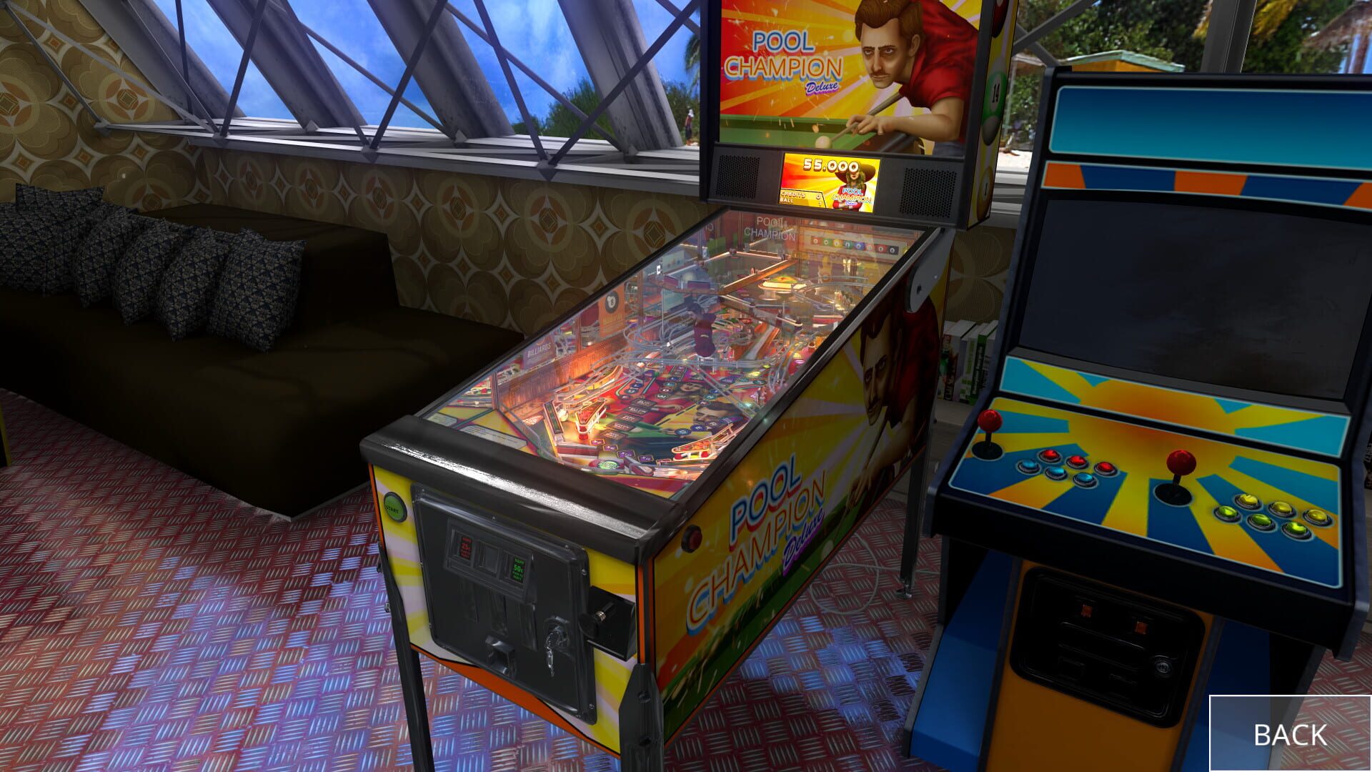 Screenshot for Zaccaria Pinball: Pool Champion Deluxe Pinball Table