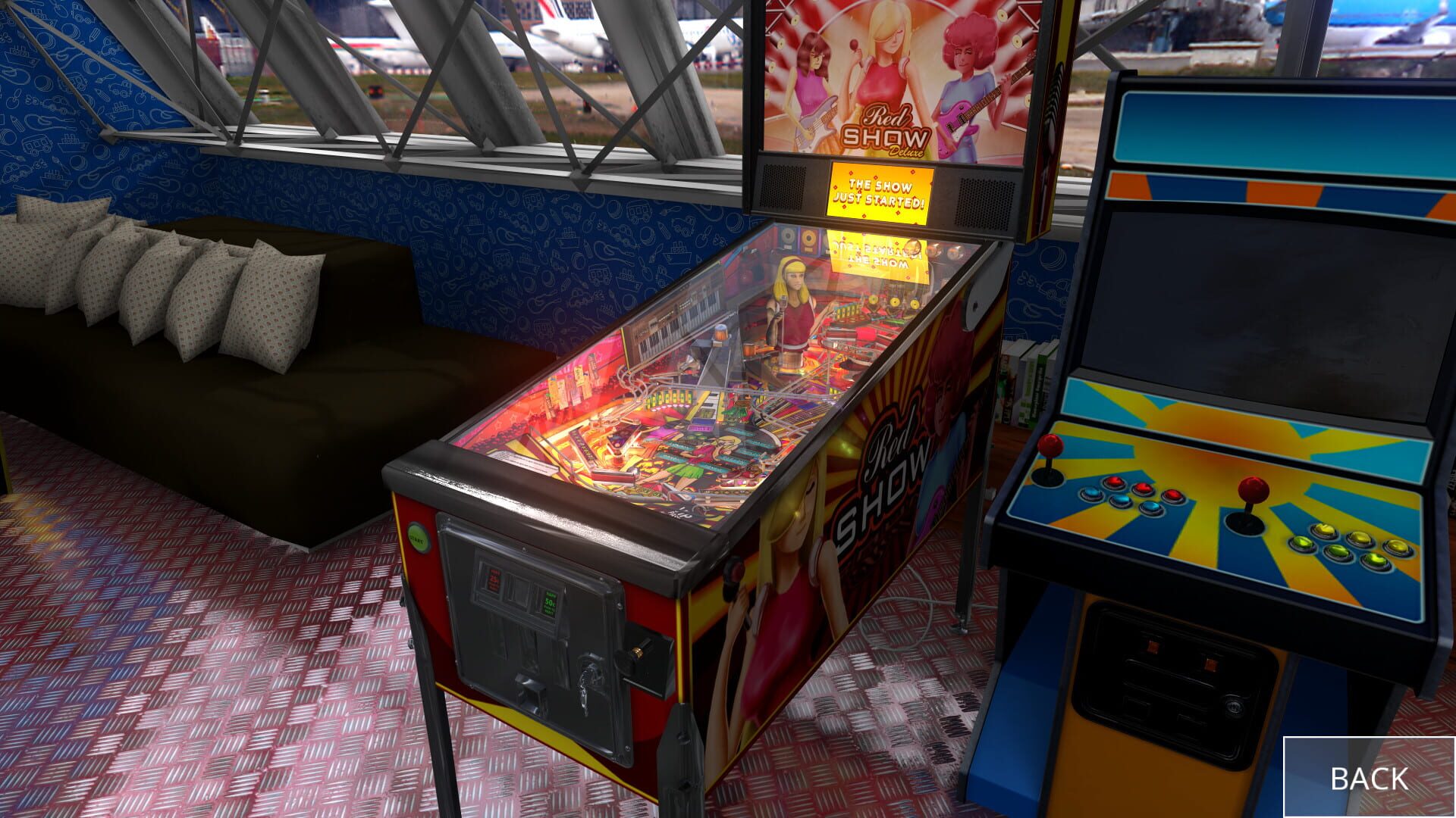Screenshot for Zaccaria Pinball: Red Show Deluxe Pinball Table