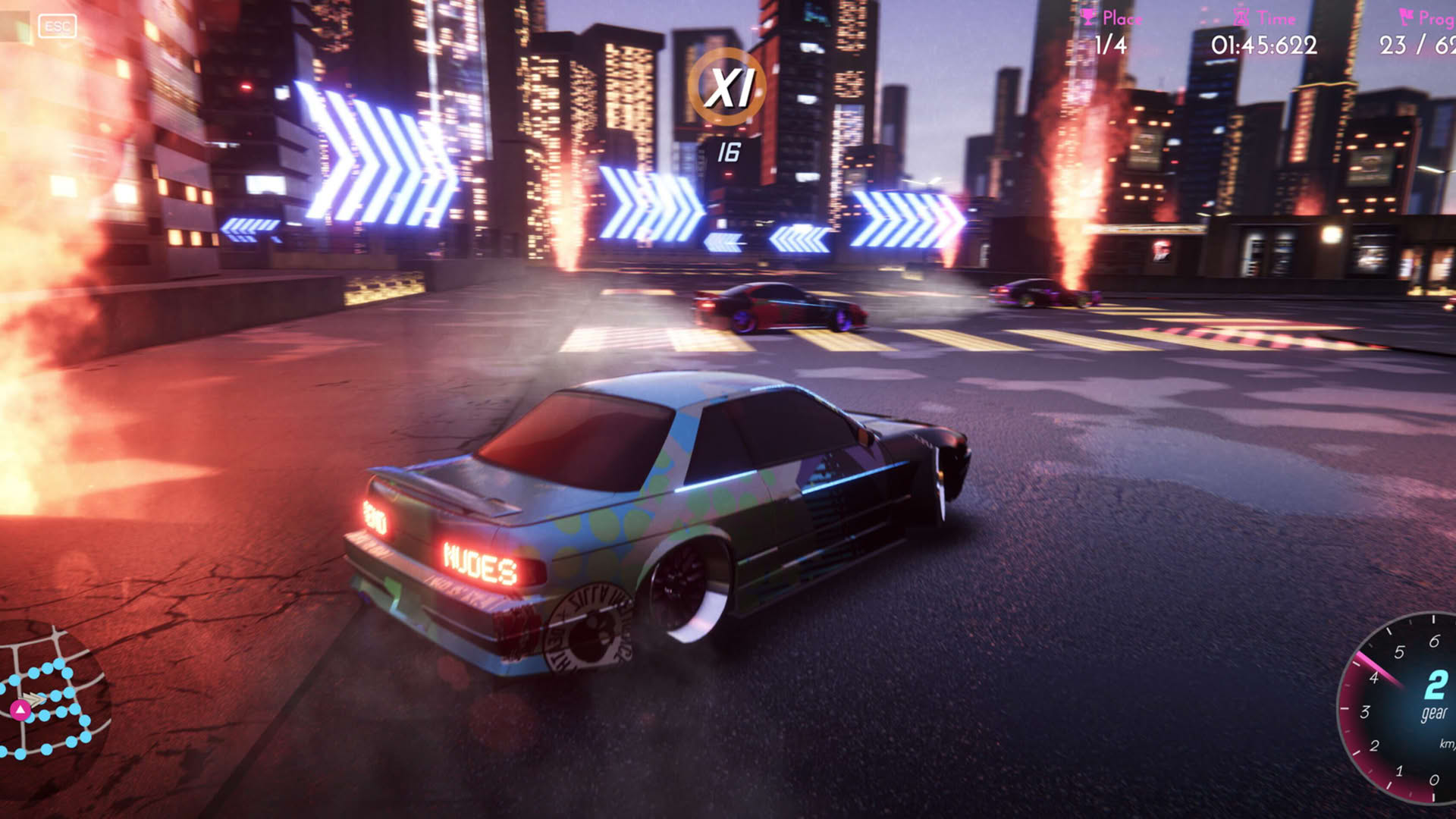 Screenshot for CrashMetal: Cyberpunk