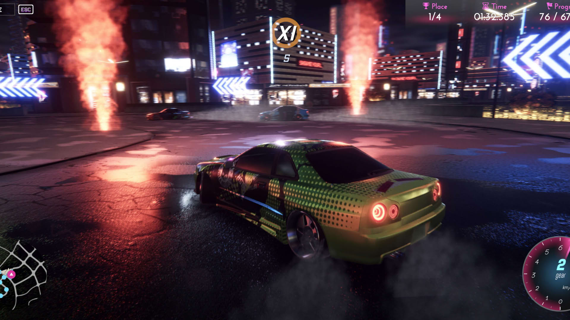 Screenshot for CrashMetal: Cyberpunk