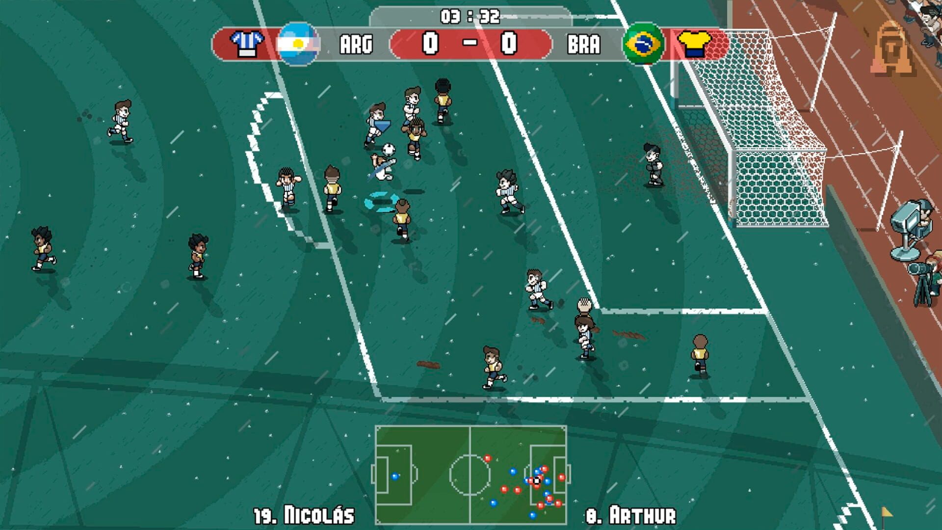 Screenshot for Pixel Cup Soccer: Ultimate Edition