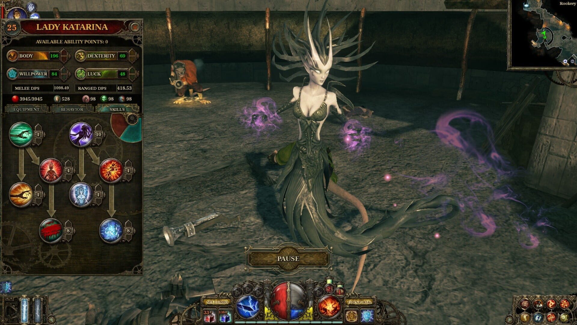 Screenshot for The Incredible Adventures of Van Helsing: Blue Blood