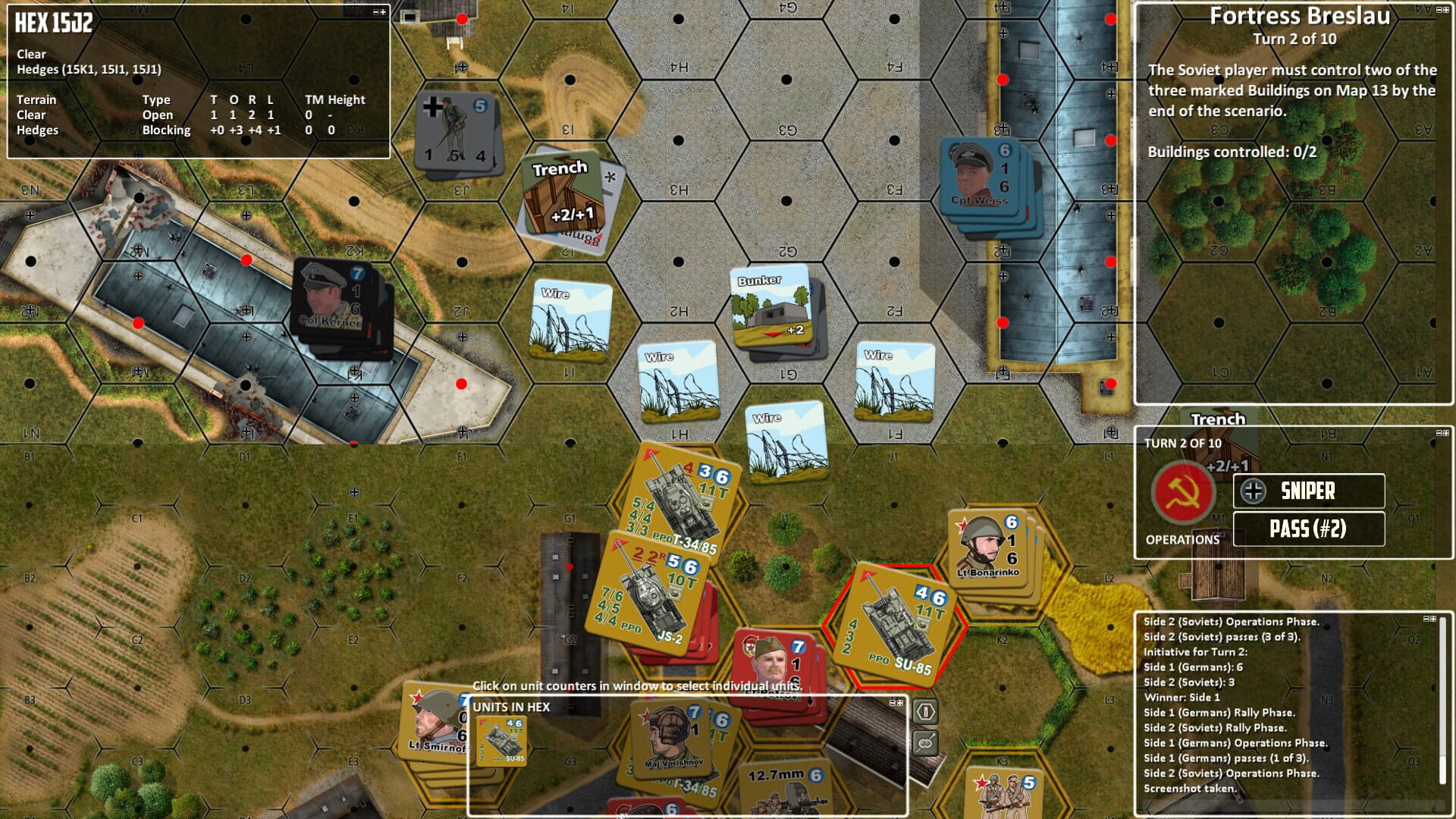 Screenshot for Lock 'n Load Tactical Digital: Heroes of the Bitter Harvest - Battlepack 1