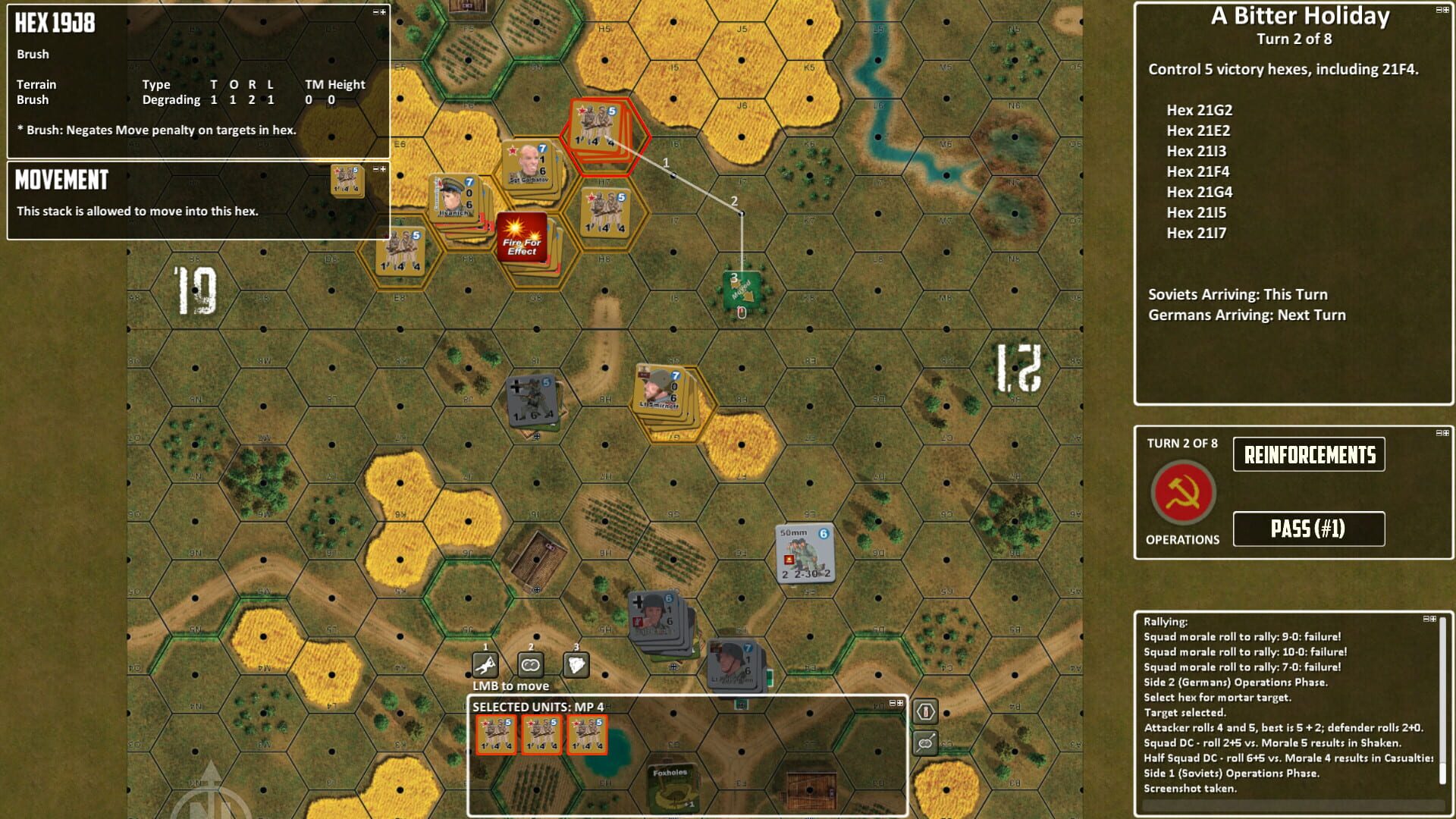 Screenshot for Lock 'n Load Tactical Digital: Heroes of the Bitter Harvest - Battlepack 1