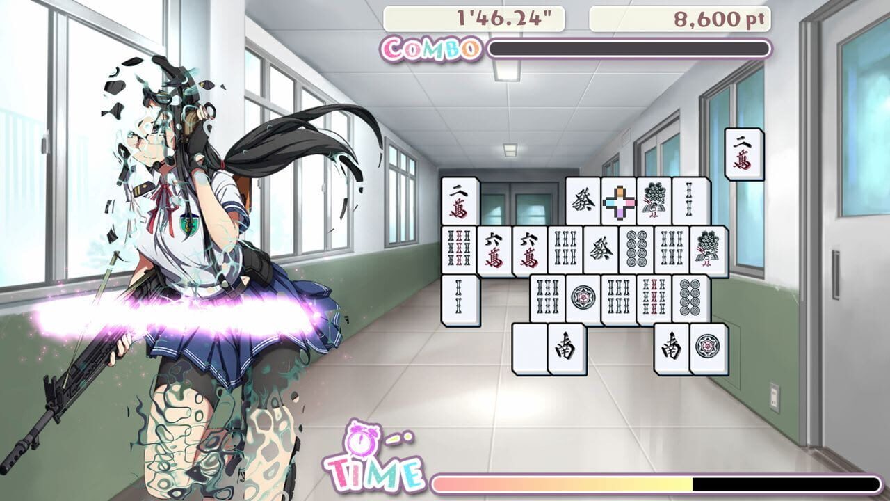 Screenshot for Bishoujo Battle Mahjong Solitaire