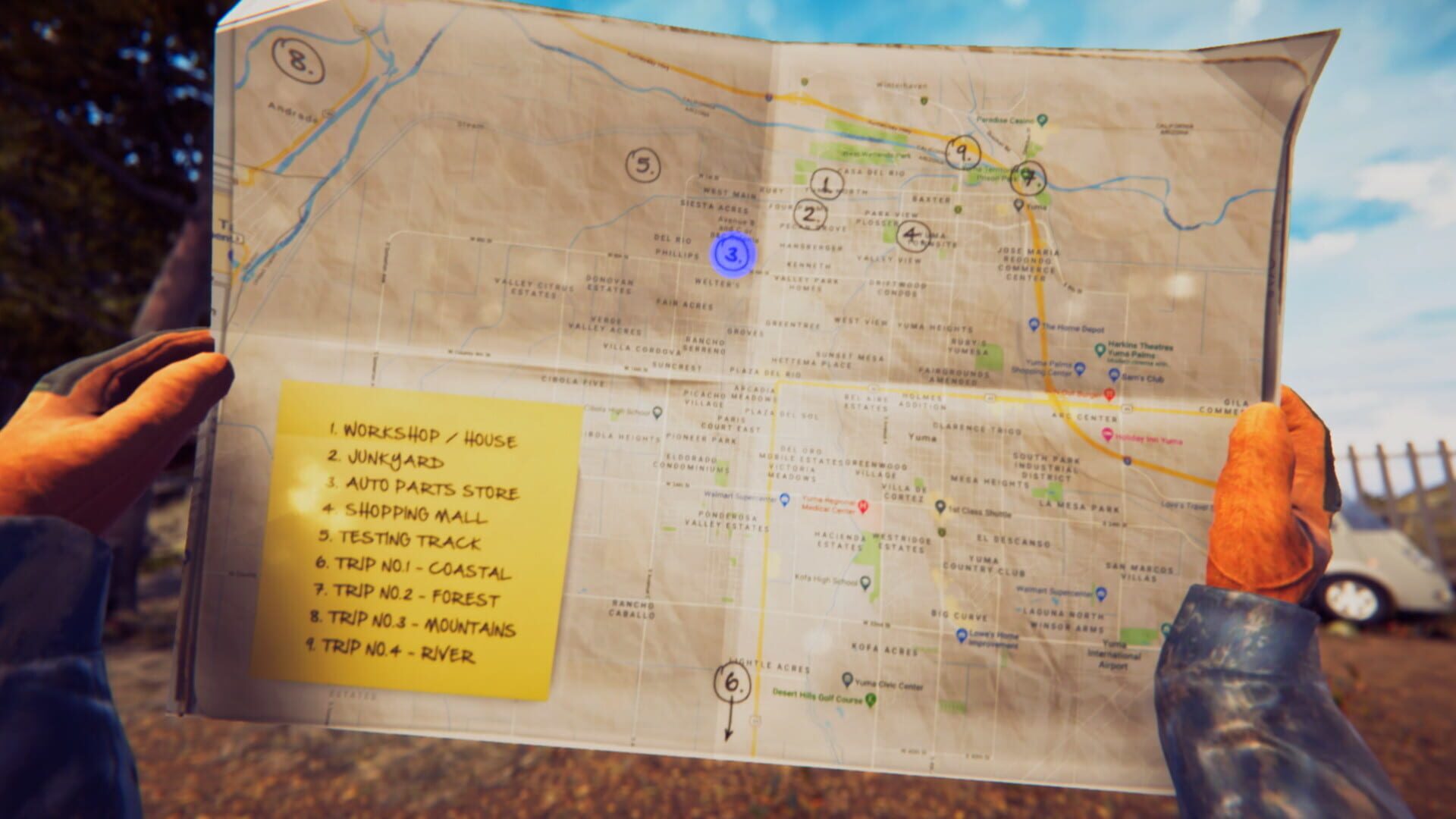 Screenshot for American Camper Simulator