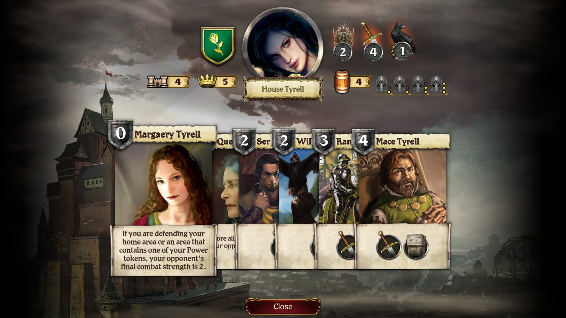 Screenshot for A Game of Thrones: The Board Game - Digital Edition: A Dance With Dragons