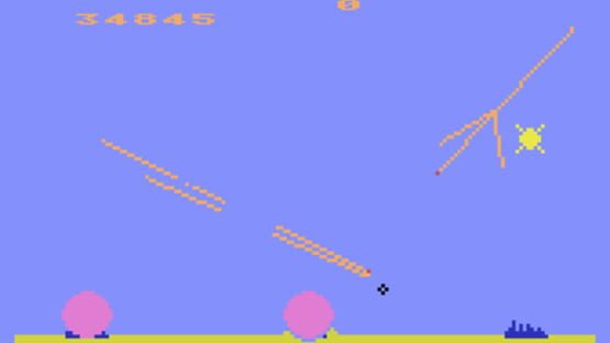 Screenshot for Missile Command