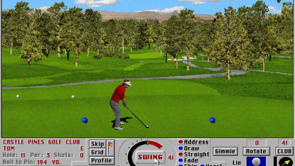 Screenshot for Links: Championship Course - Castlepines