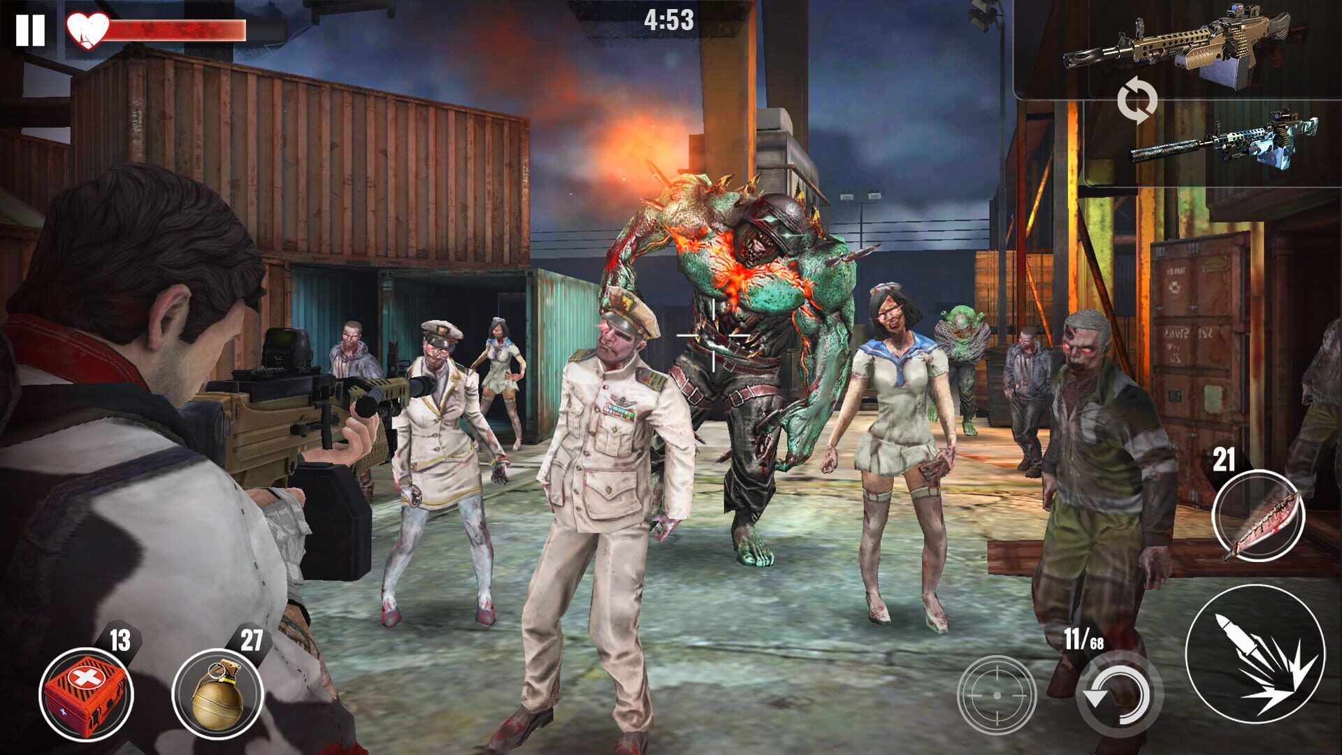 Screenshot for Zombie Hunter: Mobile Shooting Game