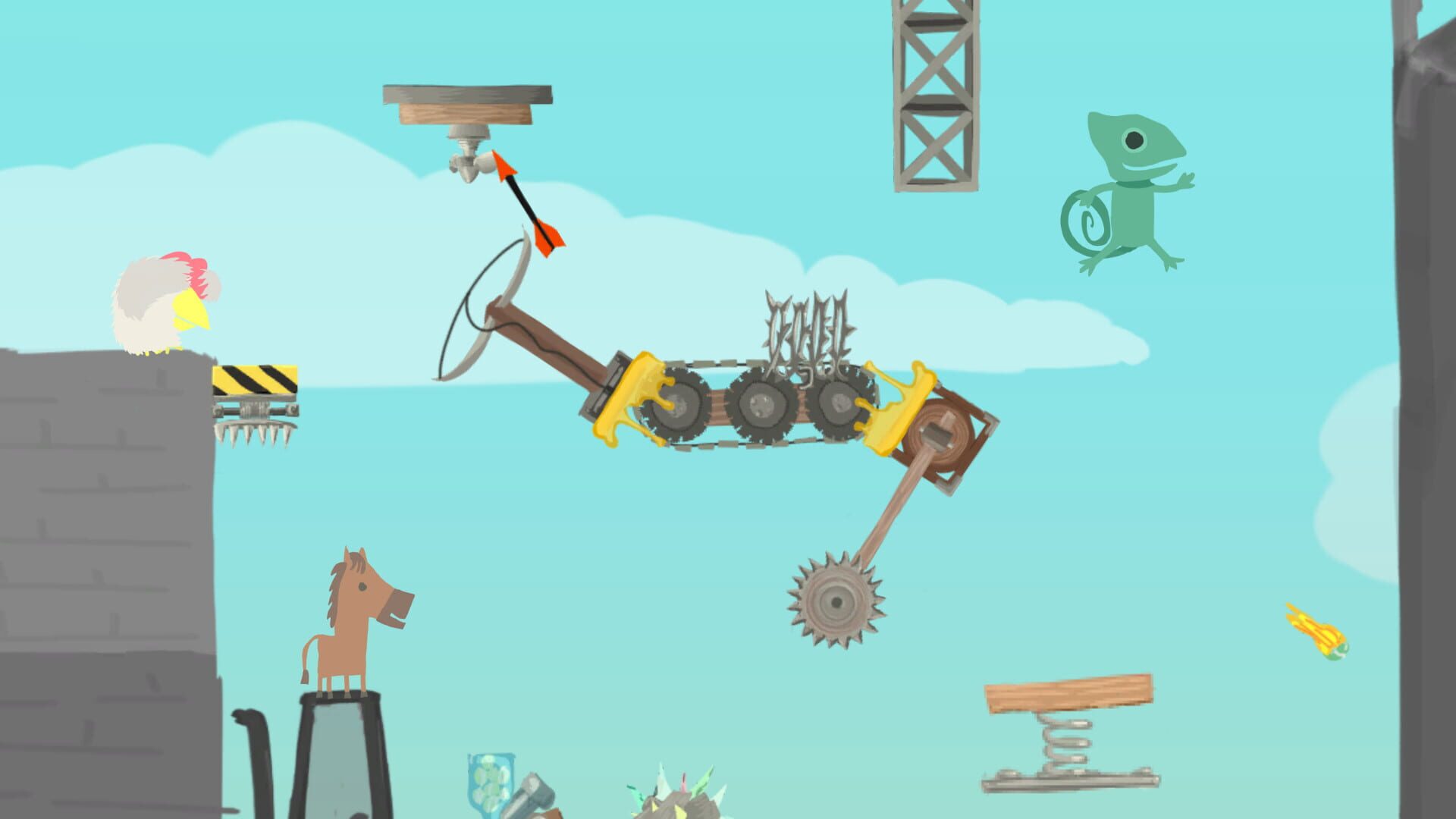 Screenshot for Ultimate Chicken Horse