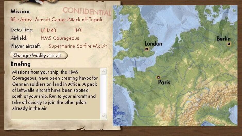 Screenshot for Microsoft Combat Flight Simulator: WWII Europe Series - Behind Enemy Lines