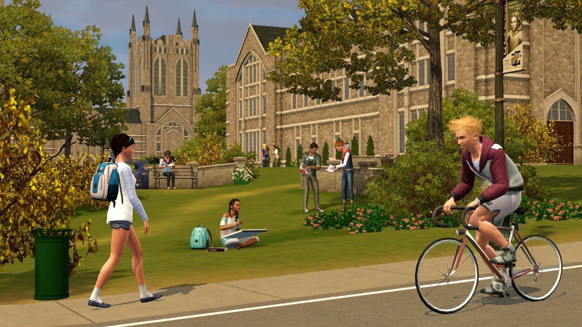 Screenshot for The Sims 3: University Life