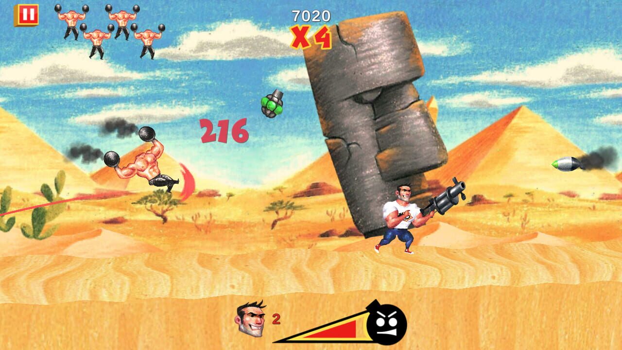 Screenshot for Serious Sam: Kamikaze Attack