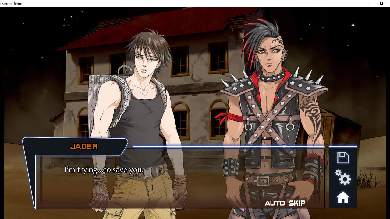 Screenshot for Maelstrom: A Yaoi Visual Novel