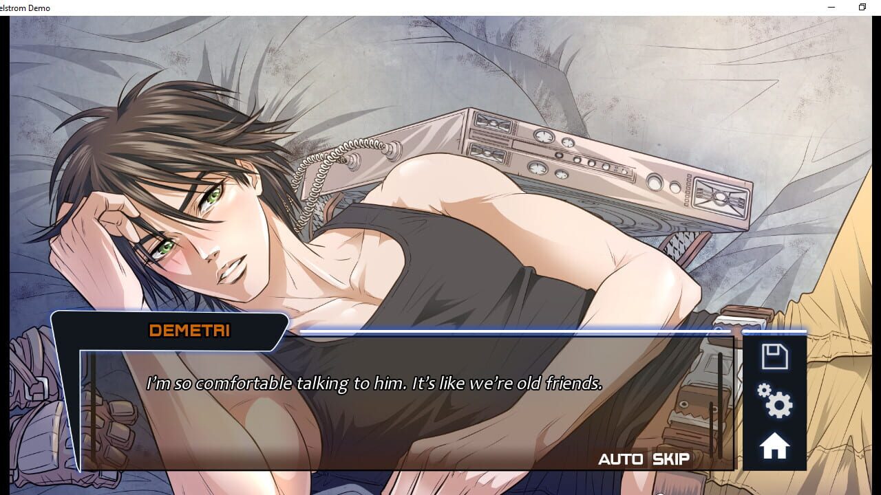 Screenshot for Maelstrom: A Yaoi Visual Novel