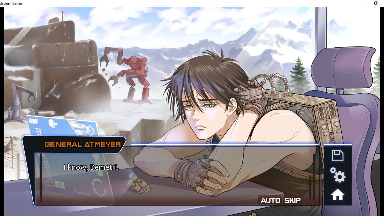 Screenshot for Maelstrom: A Yaoi Visual Novel