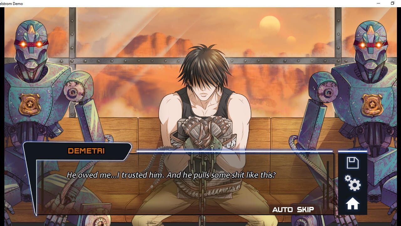 Screenshot for Maelstrom: A Yaoi Visual Novel