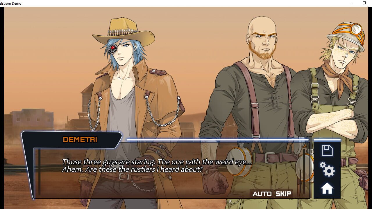 Screenshot for Maelstrom: A Yaoi Visual Novel