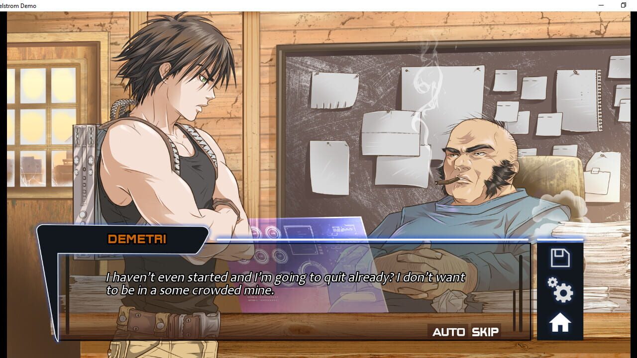 Screenshot for Maelstrom: A Yaoi Visual Novel