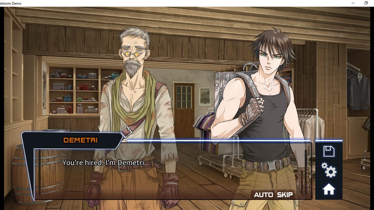 Screenshot for Maelstrom: A Yaoi Visual Novel