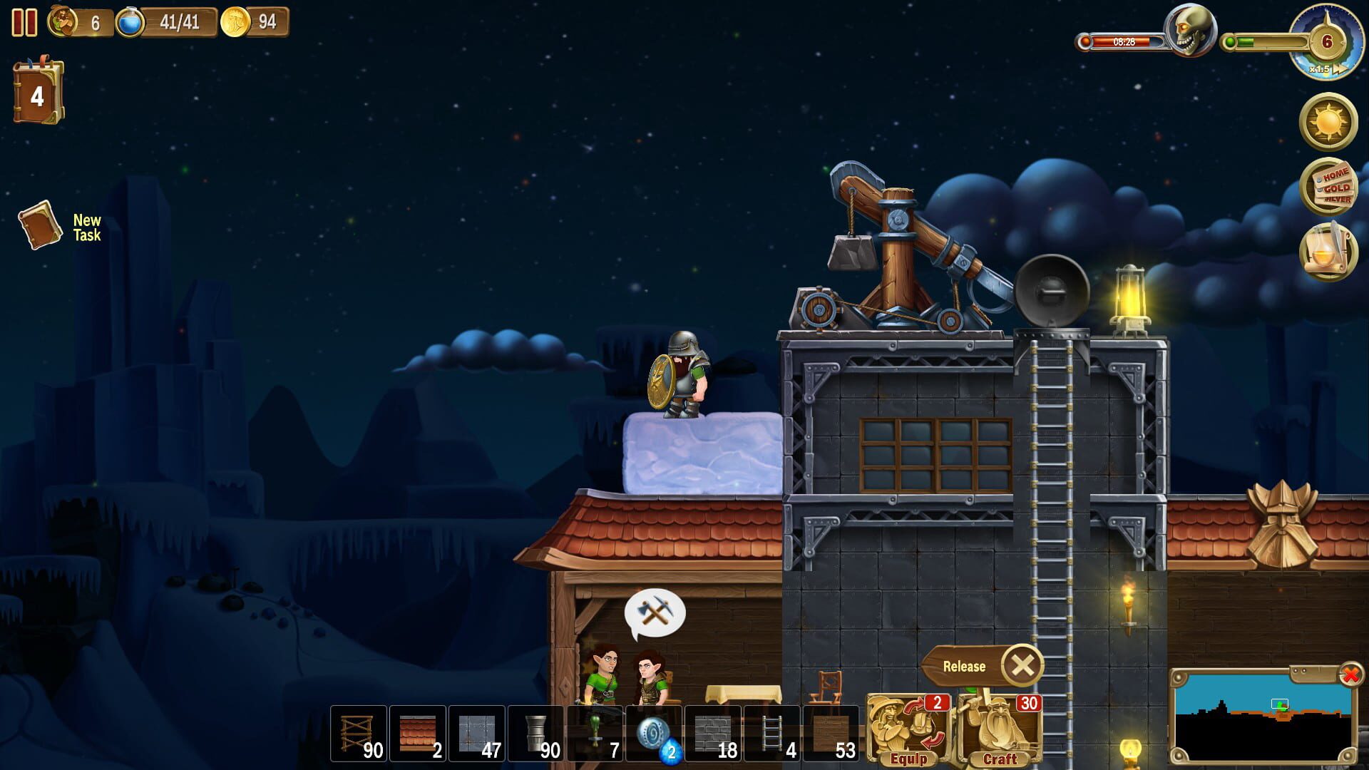 Screenshot for Craft the World: Sisters in Arms
