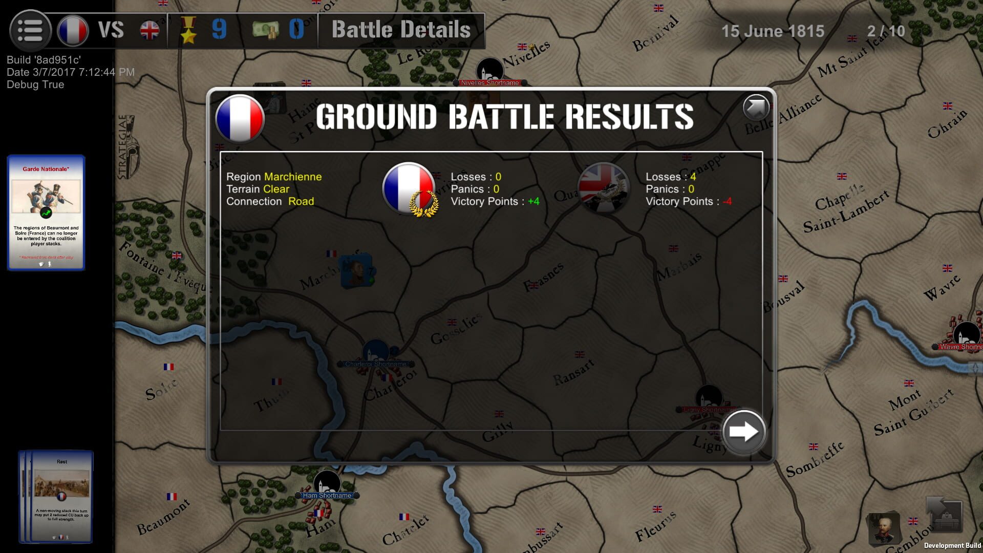 Screenshot for Wars Across the World: Waterloo 1815
