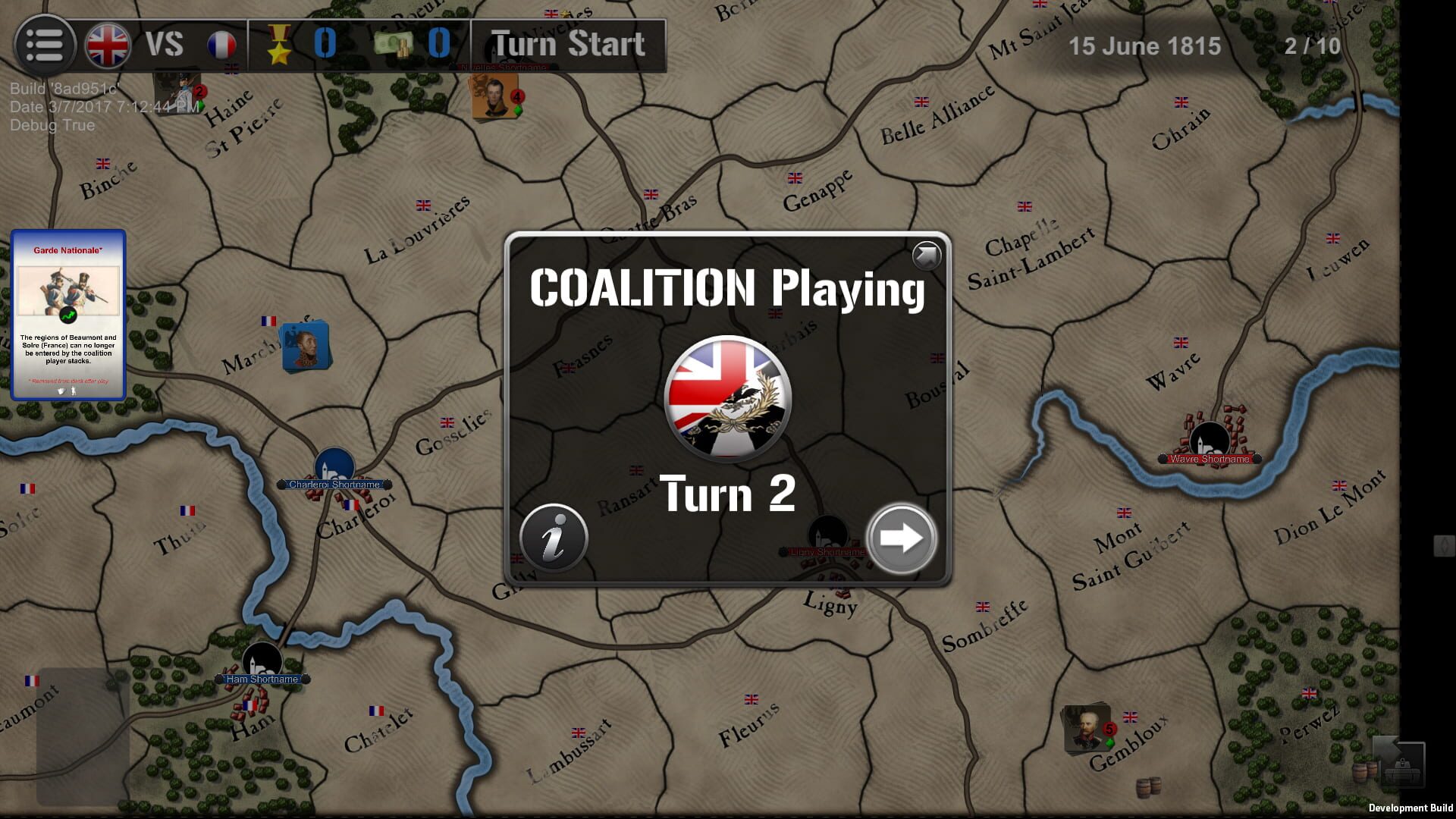 Screenshot for Wars Across the World: Waterloo 1815