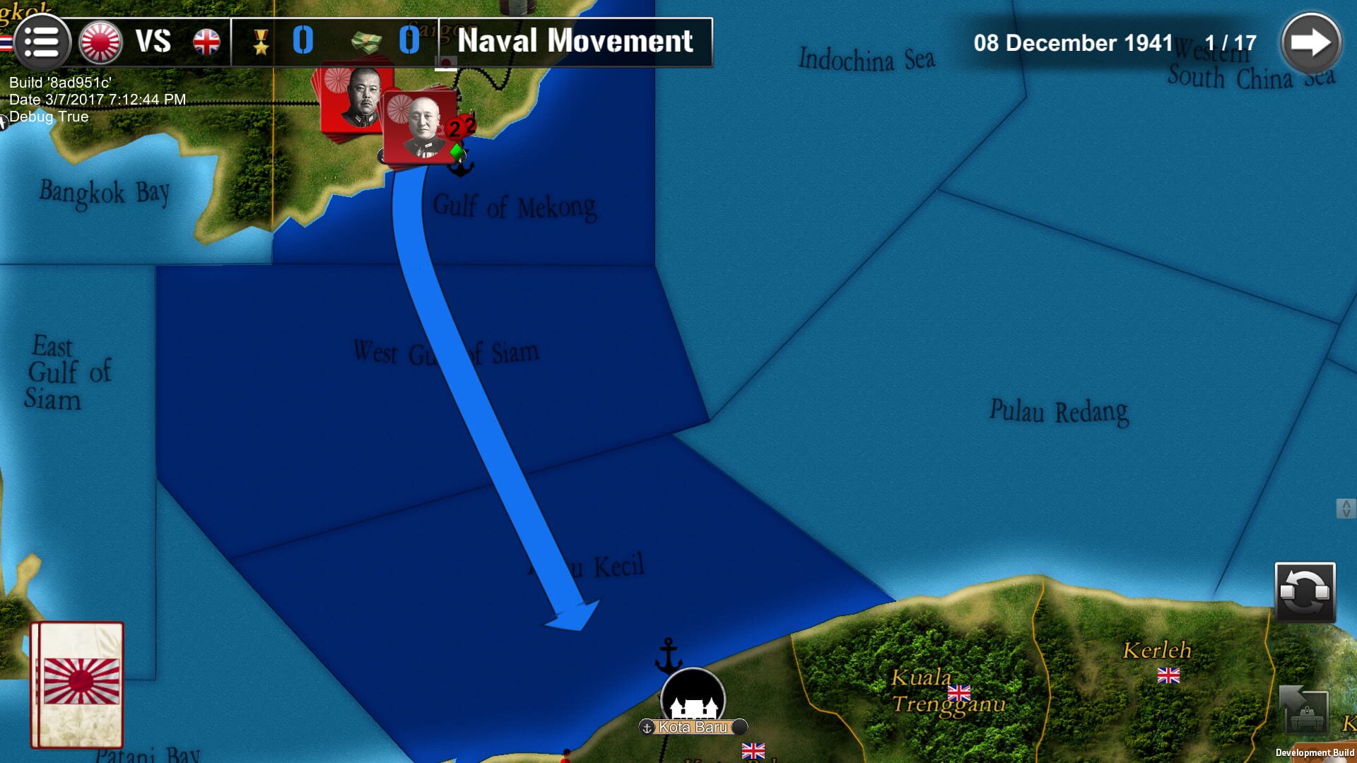 Screenshot for Wars Across the World: Malaya 1941