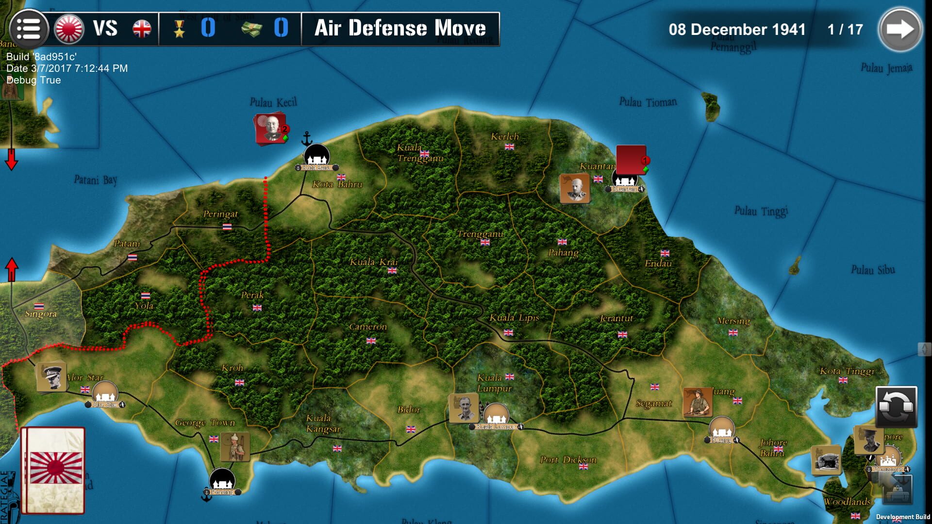 Screenshot for Wars Across the World: Malaya 1941