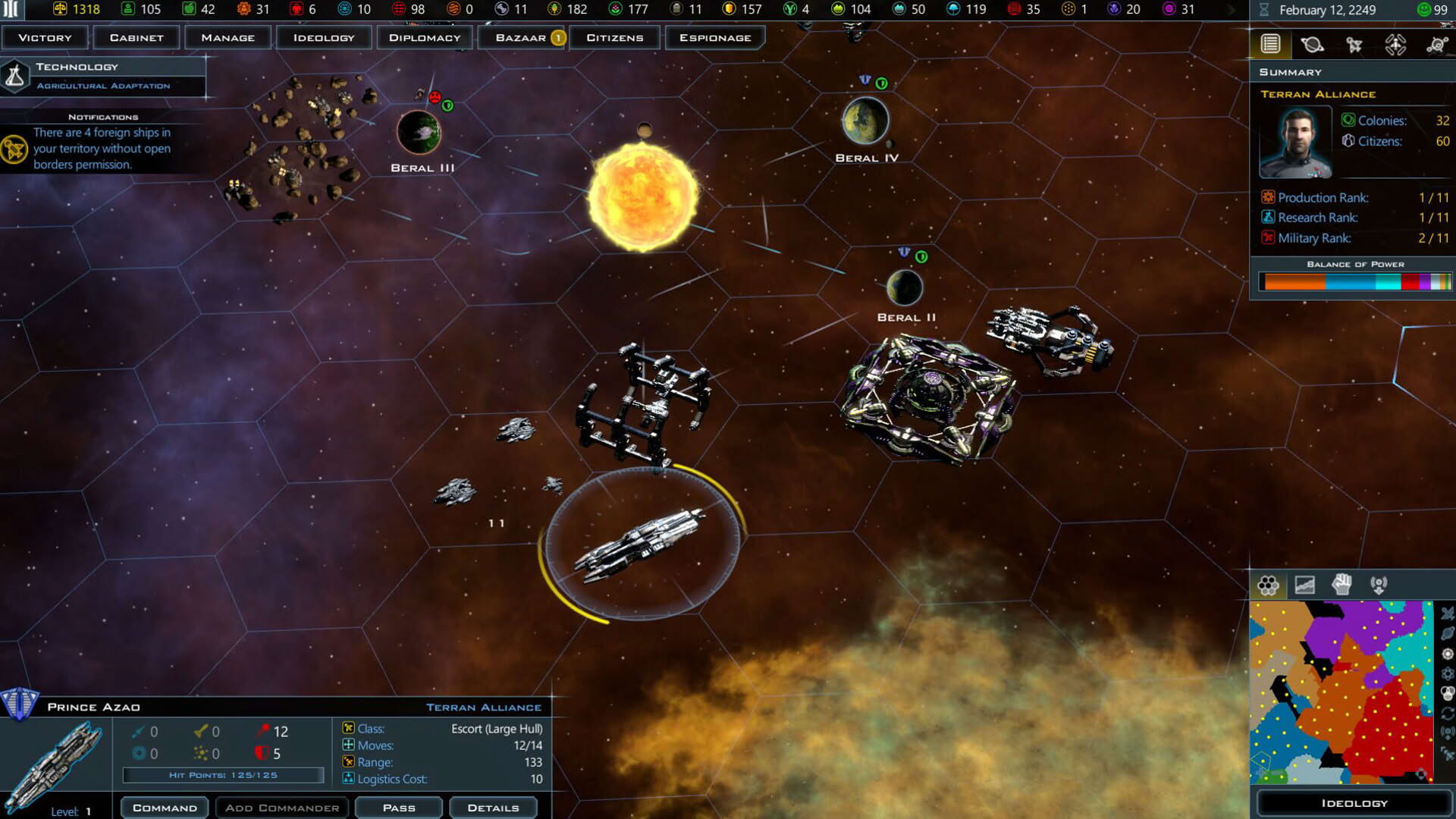 Screenshot for Galactic Civilizations III