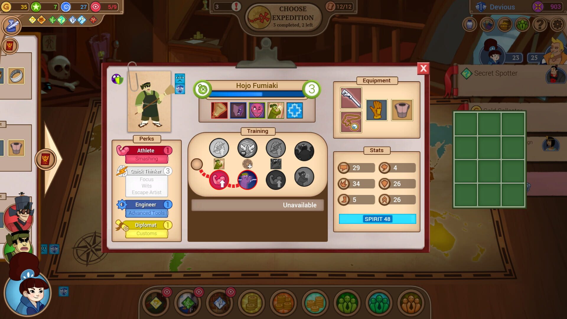 Screenshot for Renowned Explorers: The Emperor's Challenge