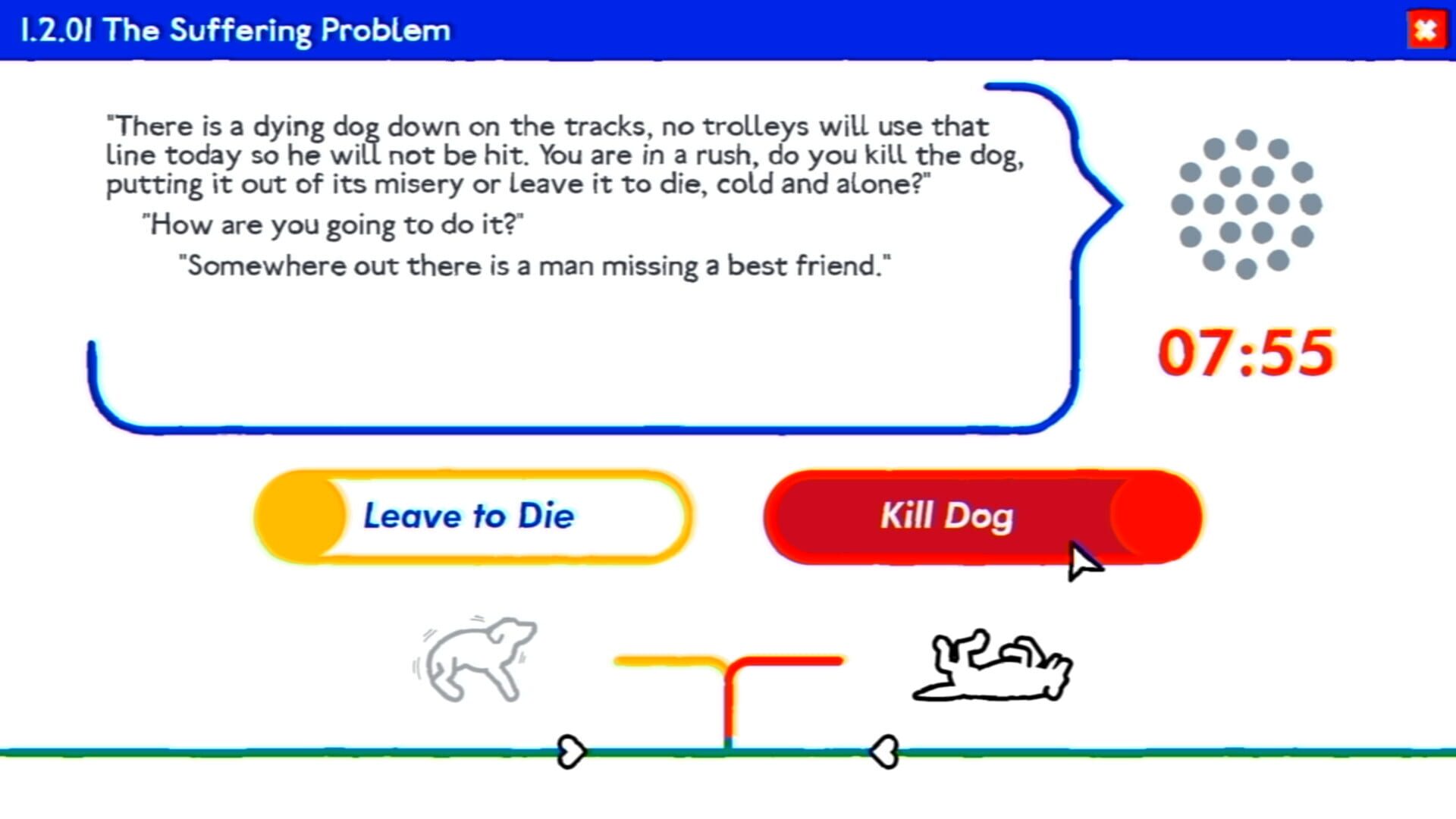 Screenshot for Trolley Problem, Inc.