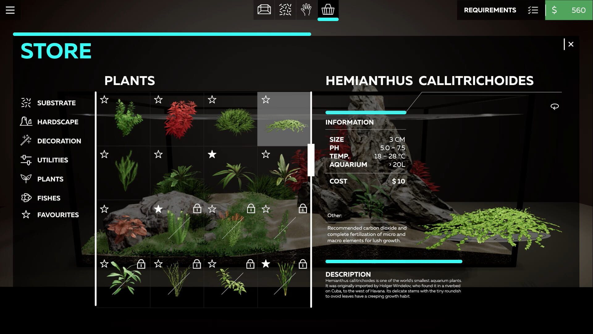 Screenshot for Aquarium Designer