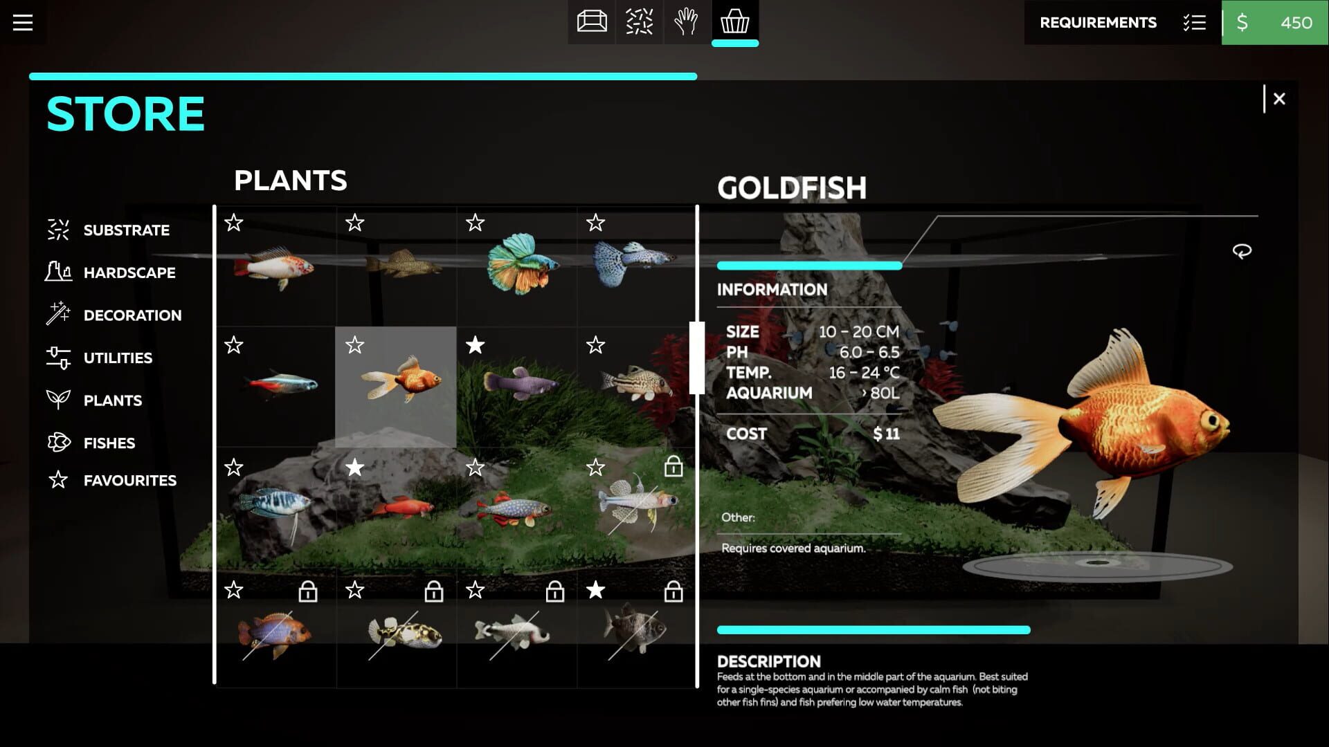 Screenshot for Aquarium Designer