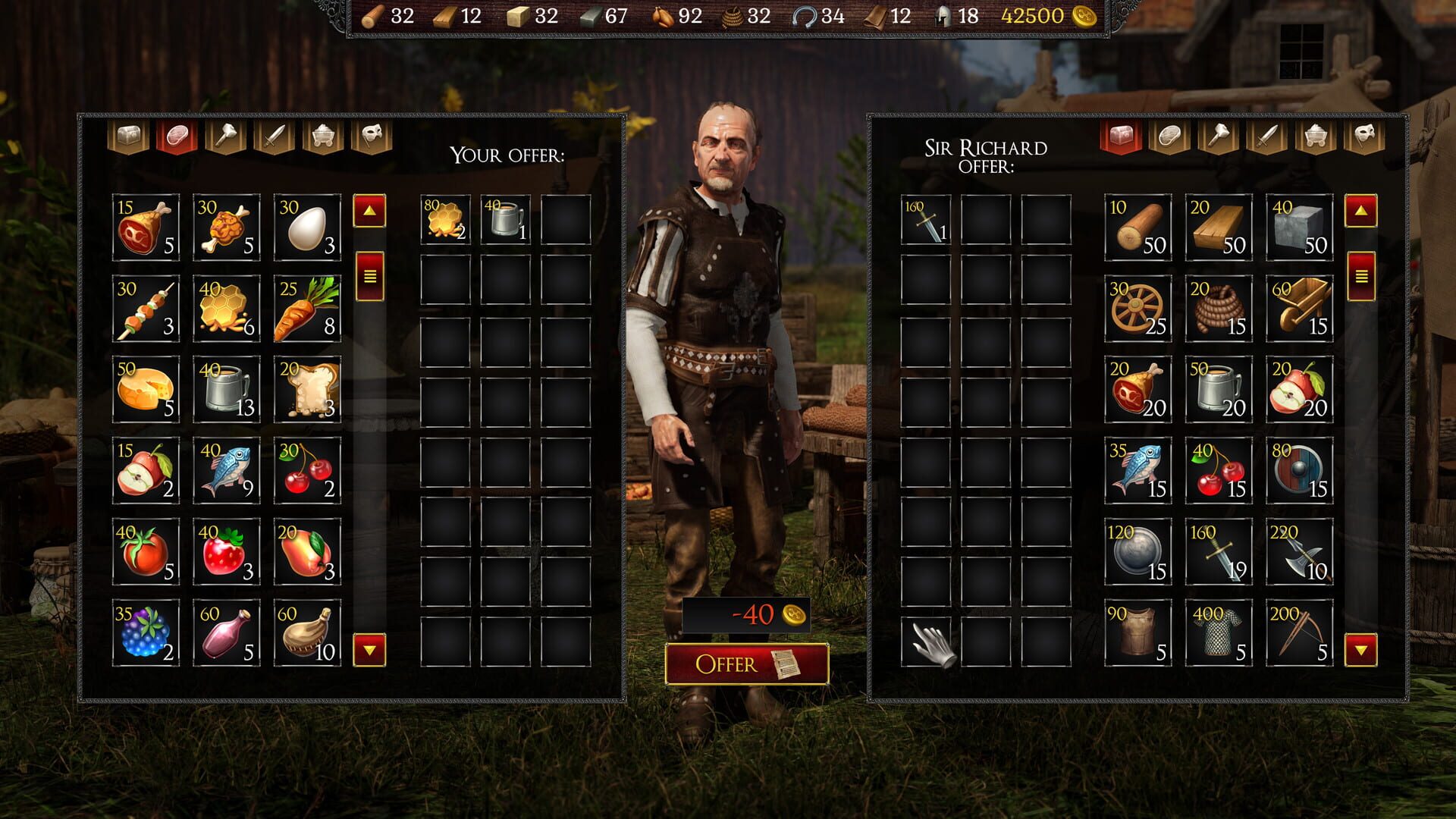 Screenshot for Feudal Baron: King's Land