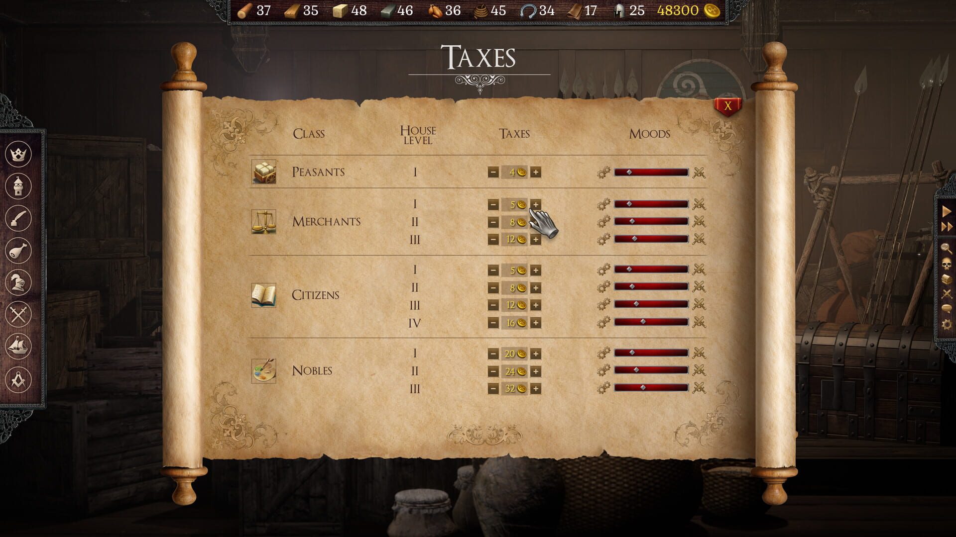 Screenshot for Feudal Baron: King's Land