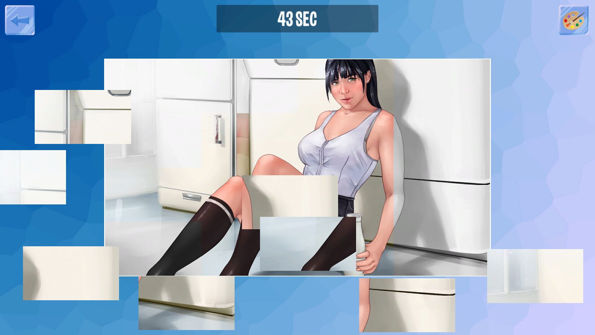 Screenshot for Girls on puzzle 3
