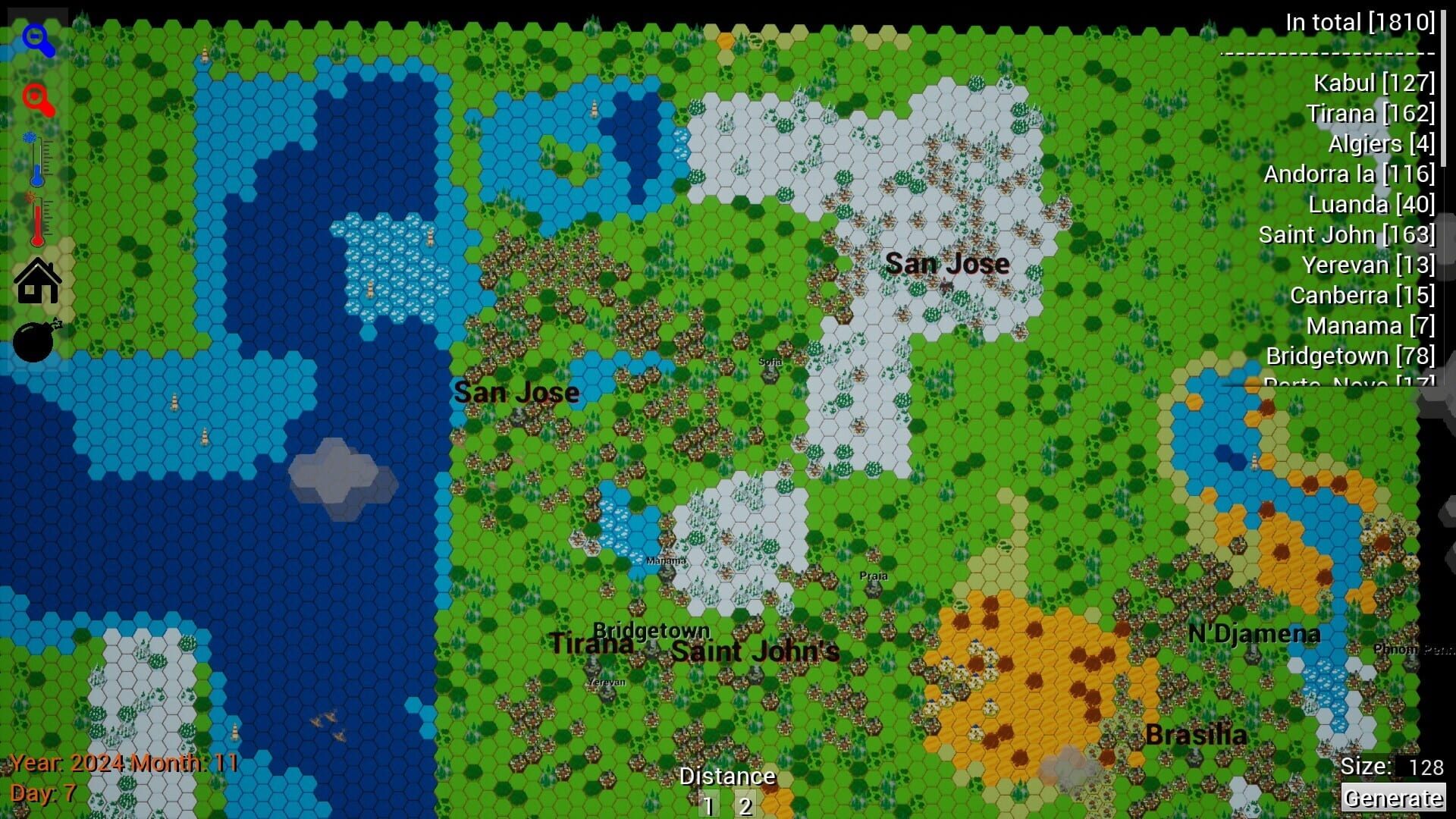 Screenshot for Hexagon World