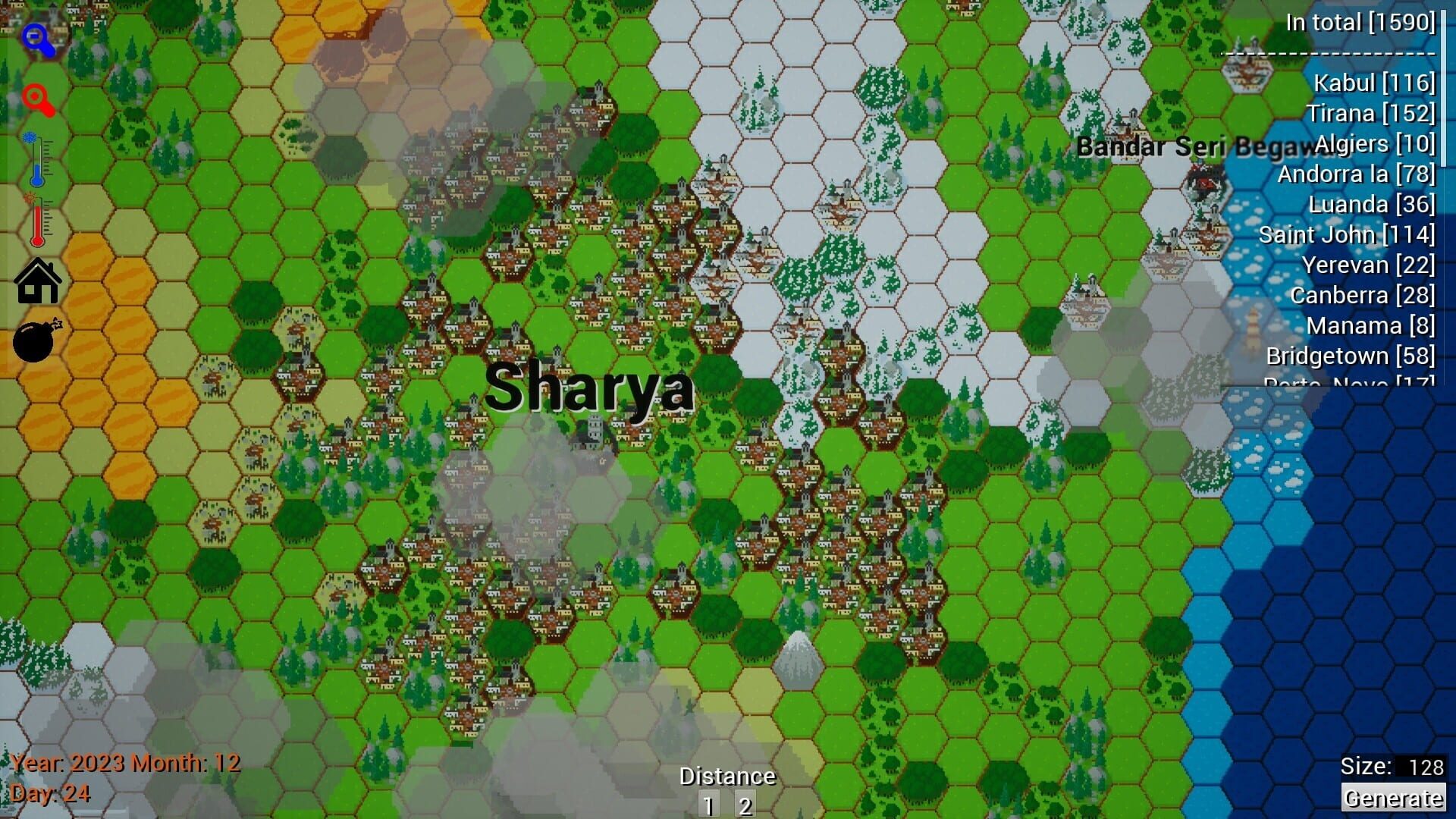 Screenshot for Hexagon World