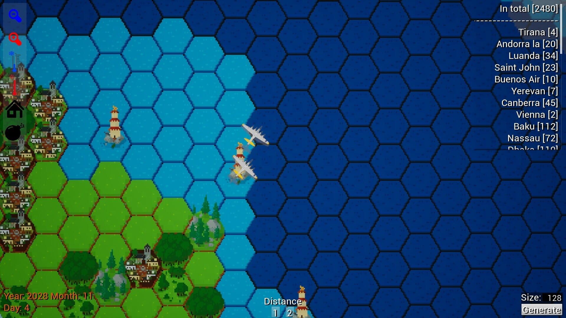 Screenshot for Hexagon World